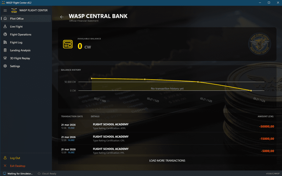 WASP Live Flight Tracking System